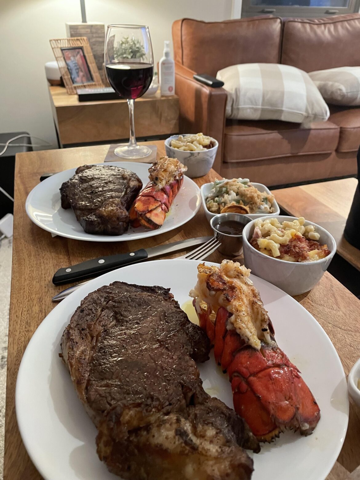 It’s my birthday today and my fiancé cooked the best birthday dinner.