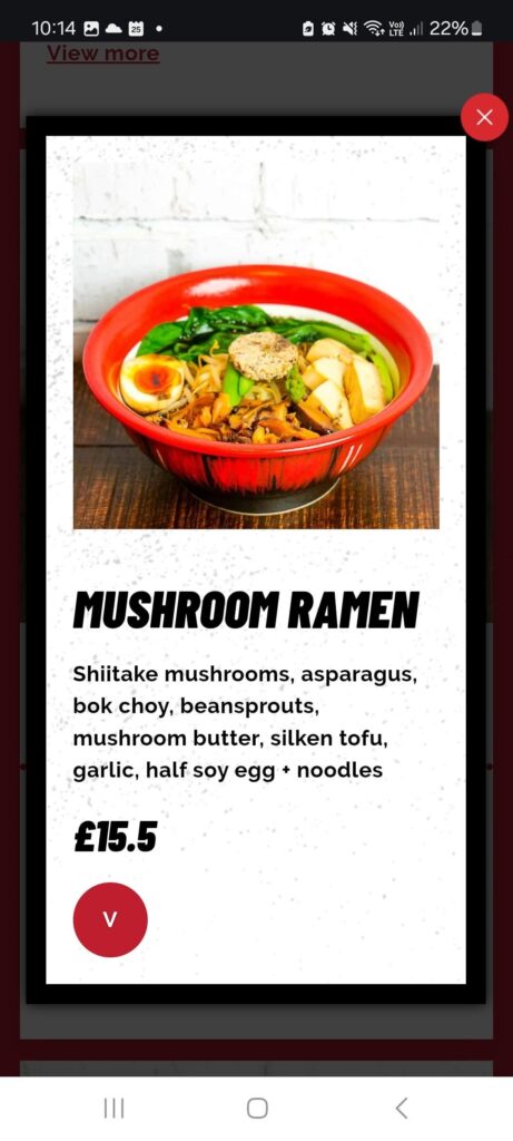 Lowest calorie/estimated calories for both