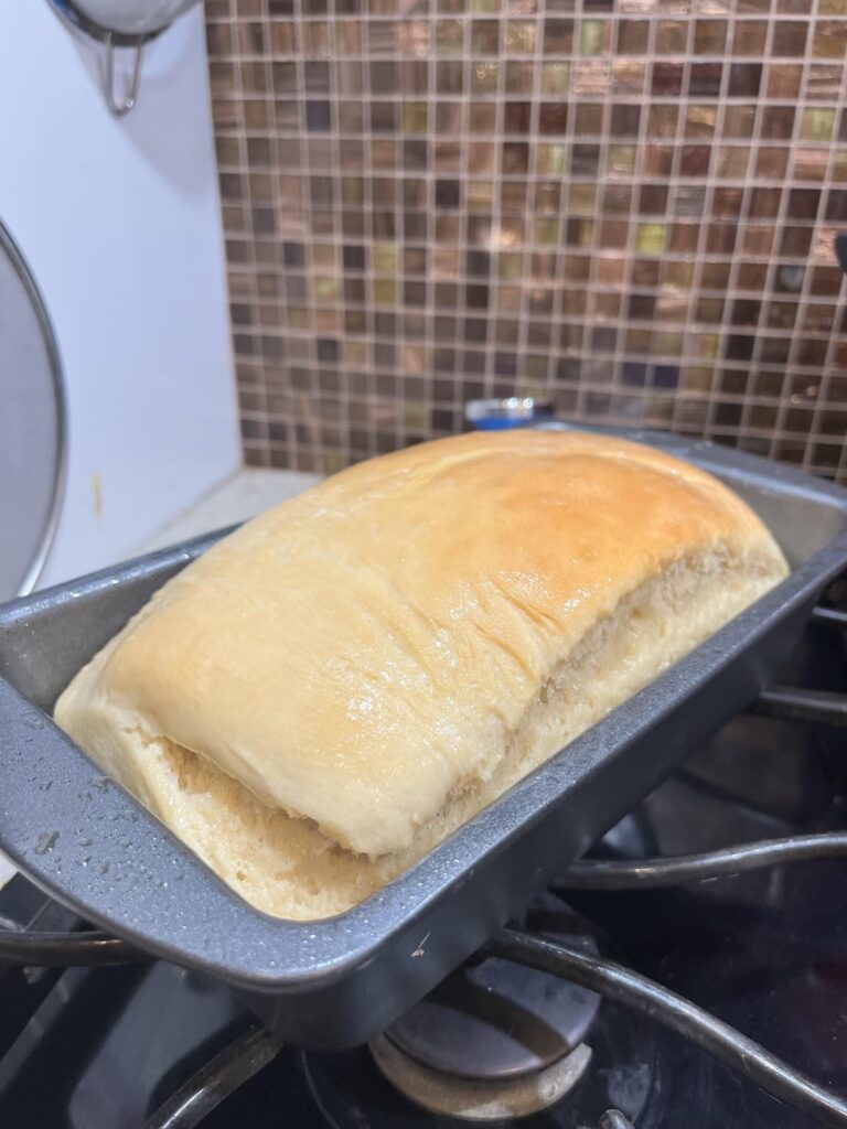 My homemade sandwich bread has come a long way!