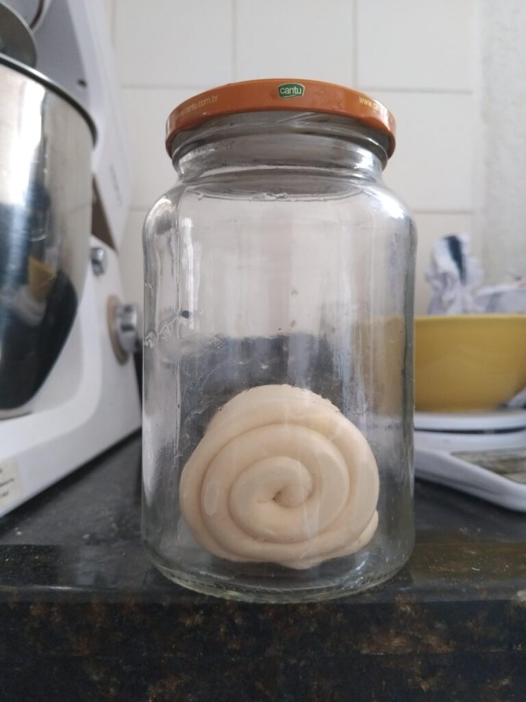 My osmotolerant starter (stiff levain) My osmotolerant starter (stiff levain)