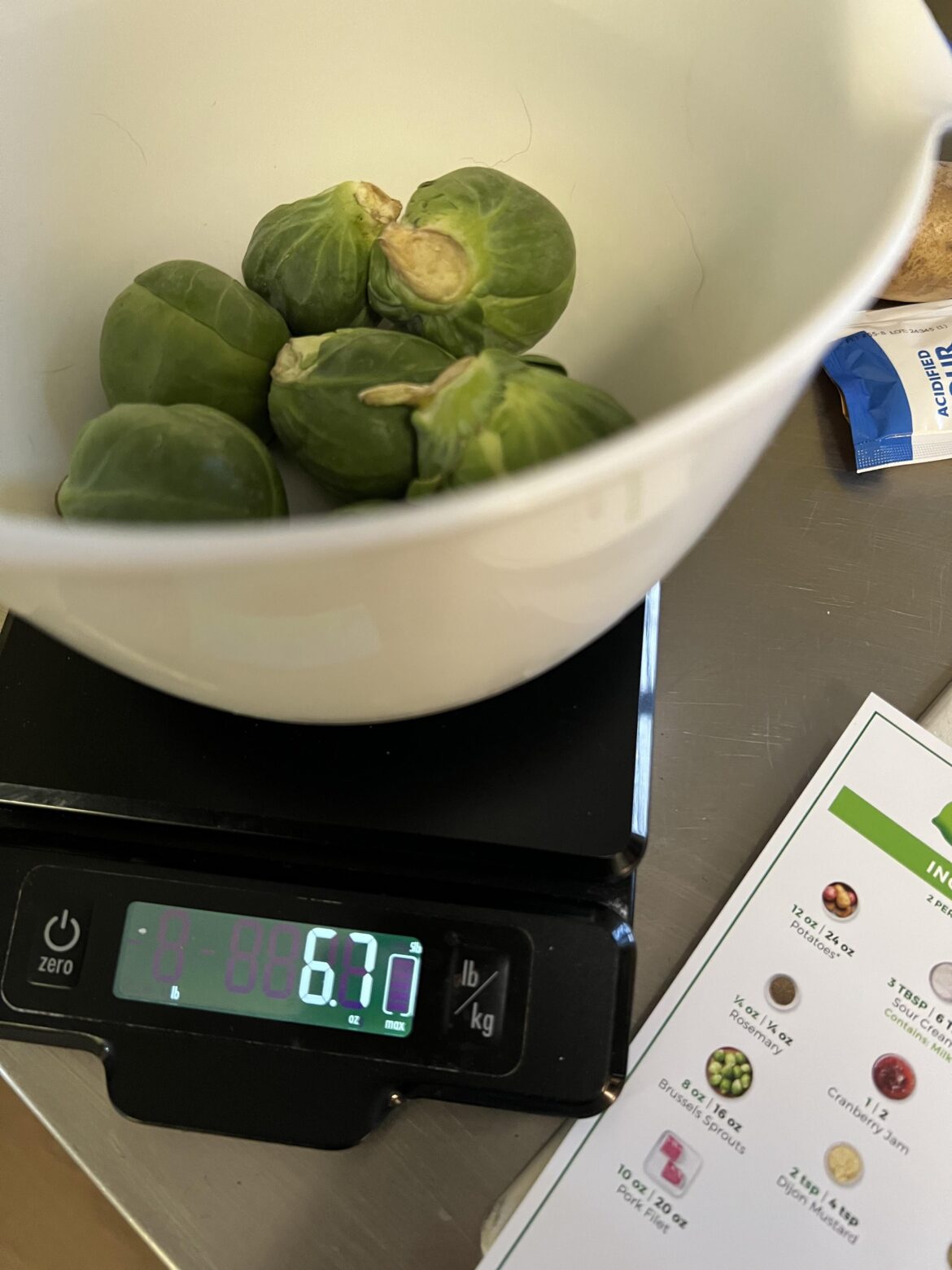 PSA: Weight Your Ingredients!