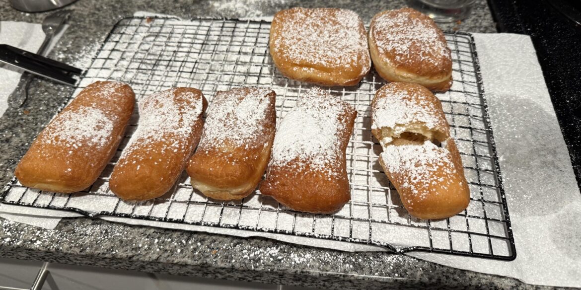 I made Beignet