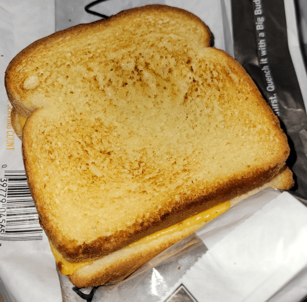 Kwik Trip Grilled Cheese 🥰