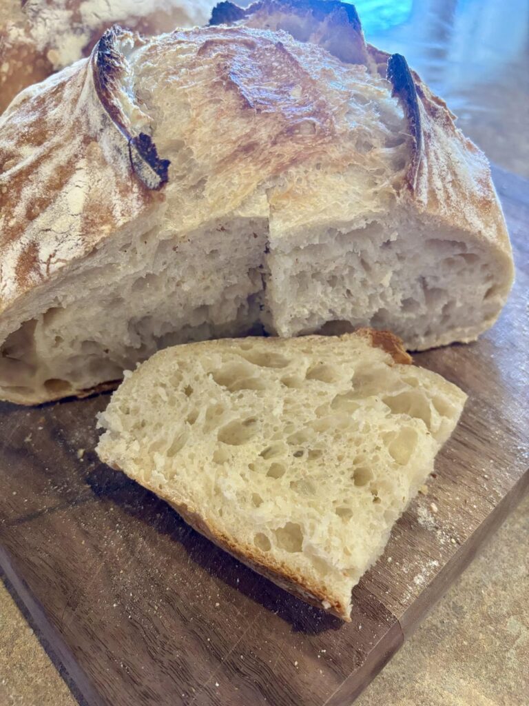 First attempt at sourdough baking!