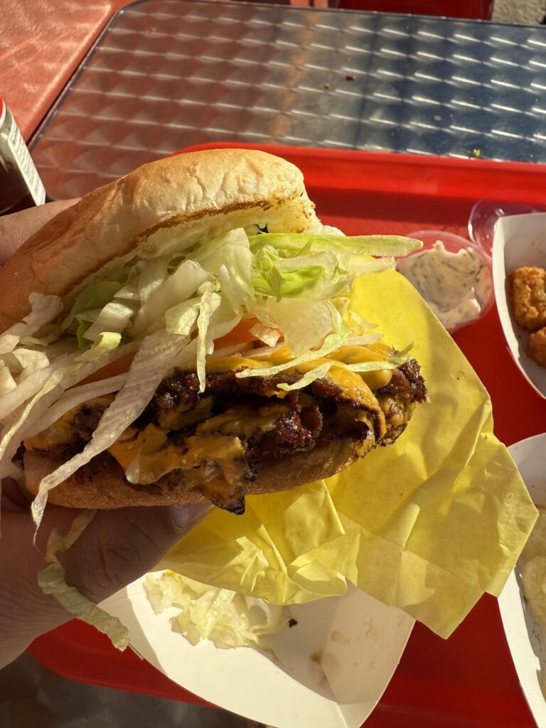 Yellow Paper Burger permanent spot in Eagle Rock