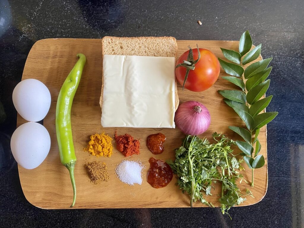 Scrambled Egg Cheese Sandwich