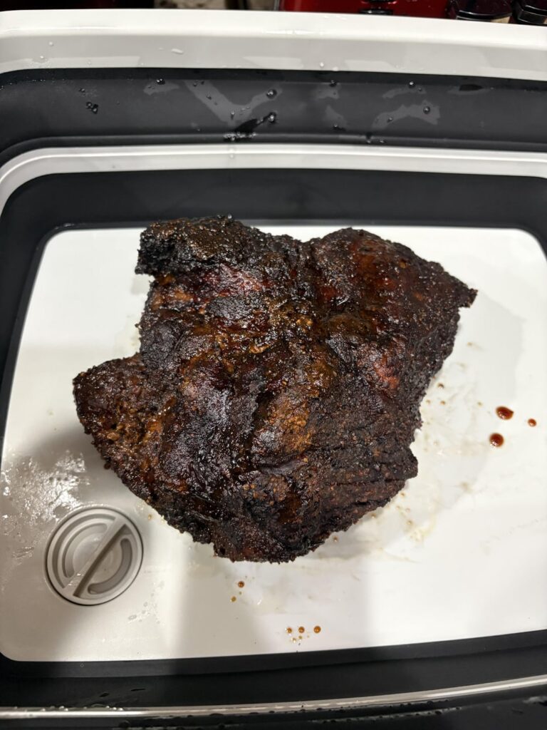2nd Brisket  ever.  Point only.