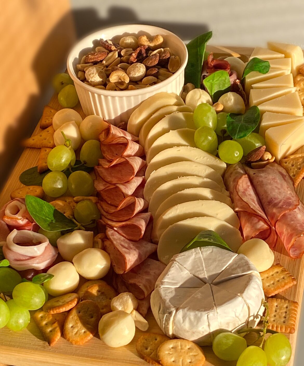 New Year’s charcuterie board