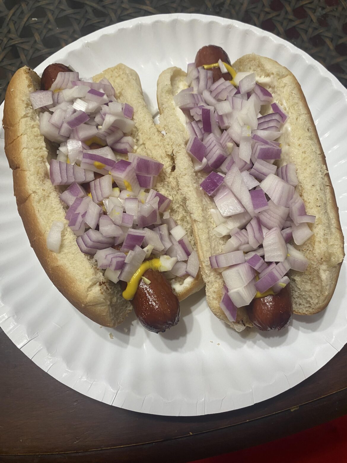 Hot dogs as god intended