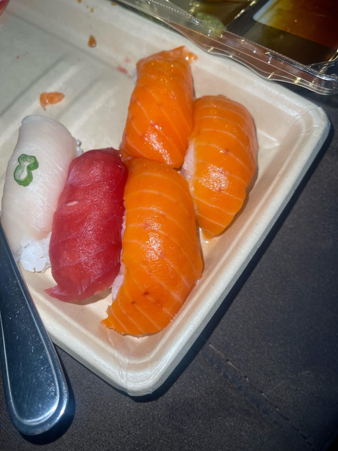 Little red spots in my salmon nigiri