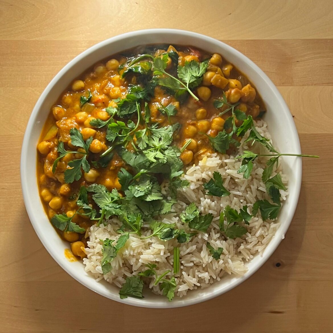 Spicy Chickpea Curry