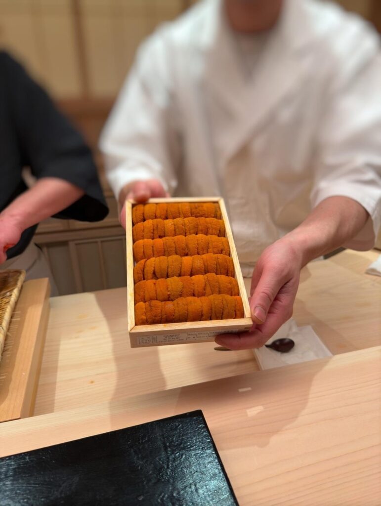Sushi Riku in Tokyo