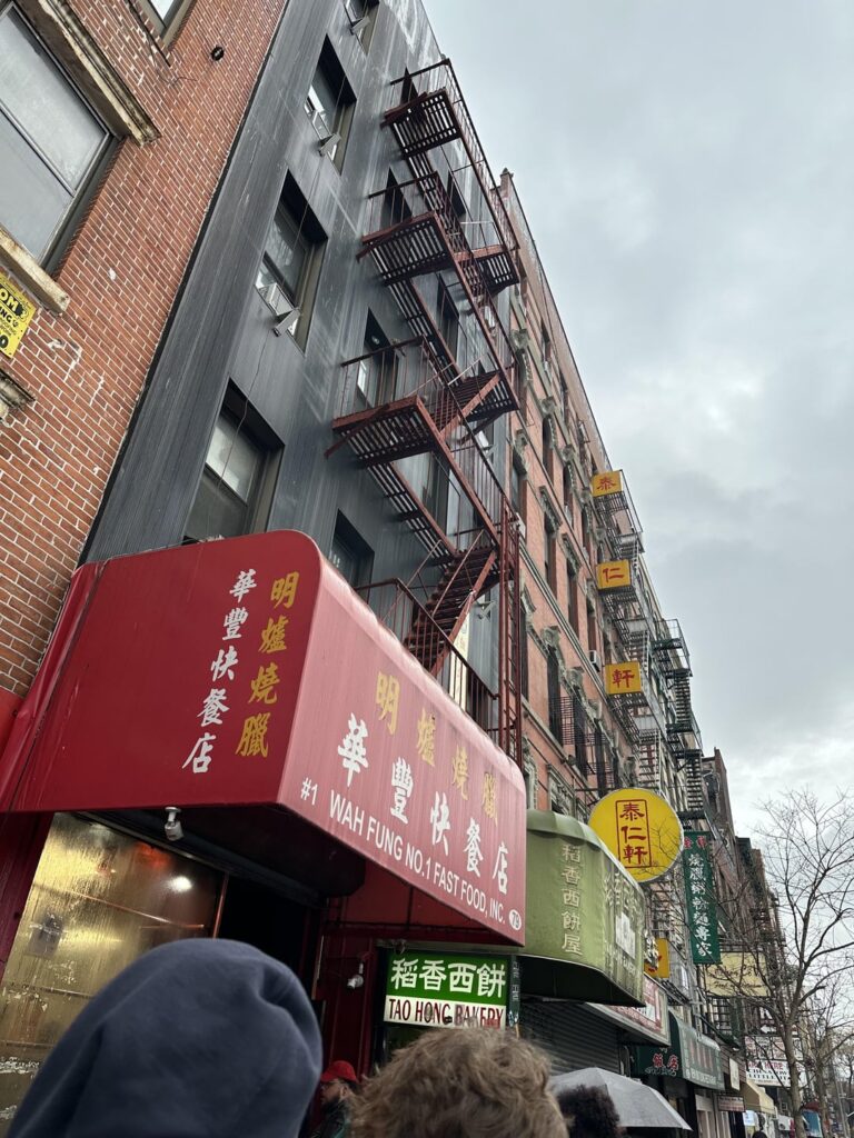 First time in Chinatown, Manhattan First time in Chinatown, Manhattan