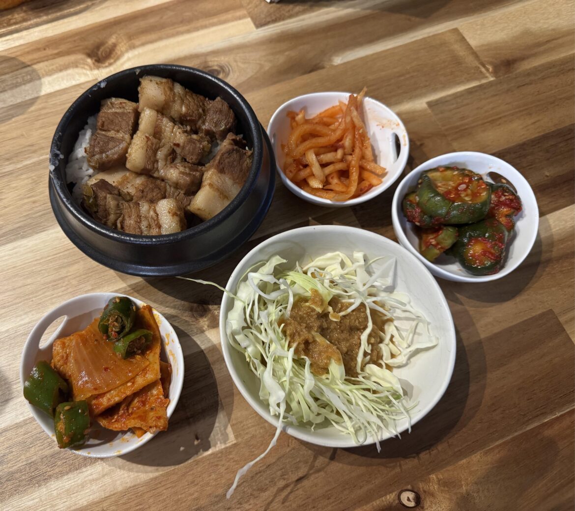 I tried my hand at Bossam!