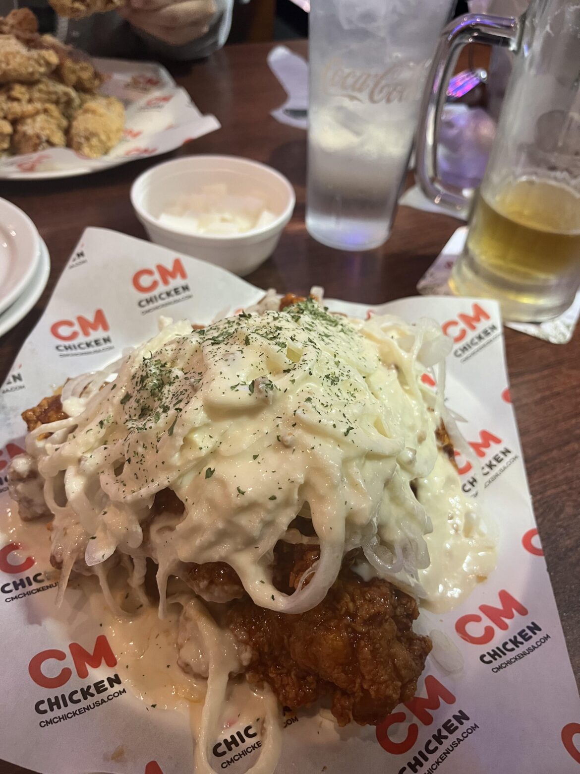 Ladies and gentleman of glorious onionhood, I believe I have found the Mecca of onions and chicken wings