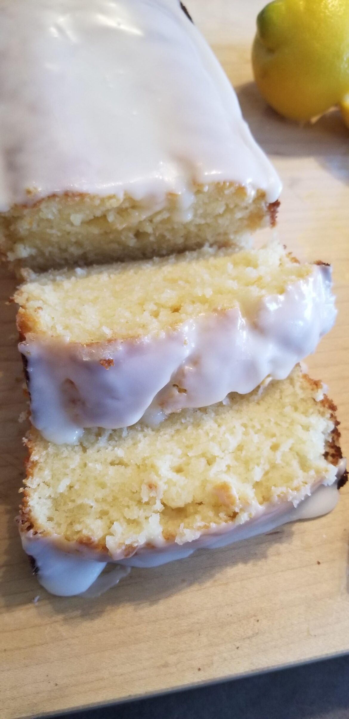 Fresh lemon loaf... chefs kiss