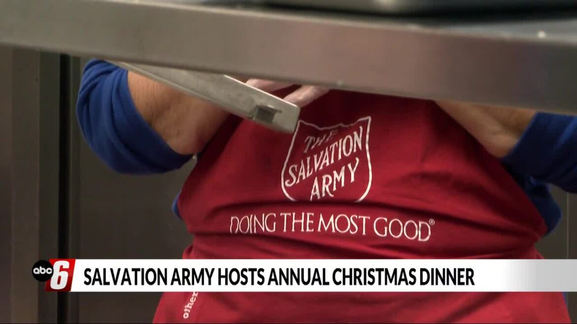 Salvation Army hosts annual Christmas dinner - ABC 6 News