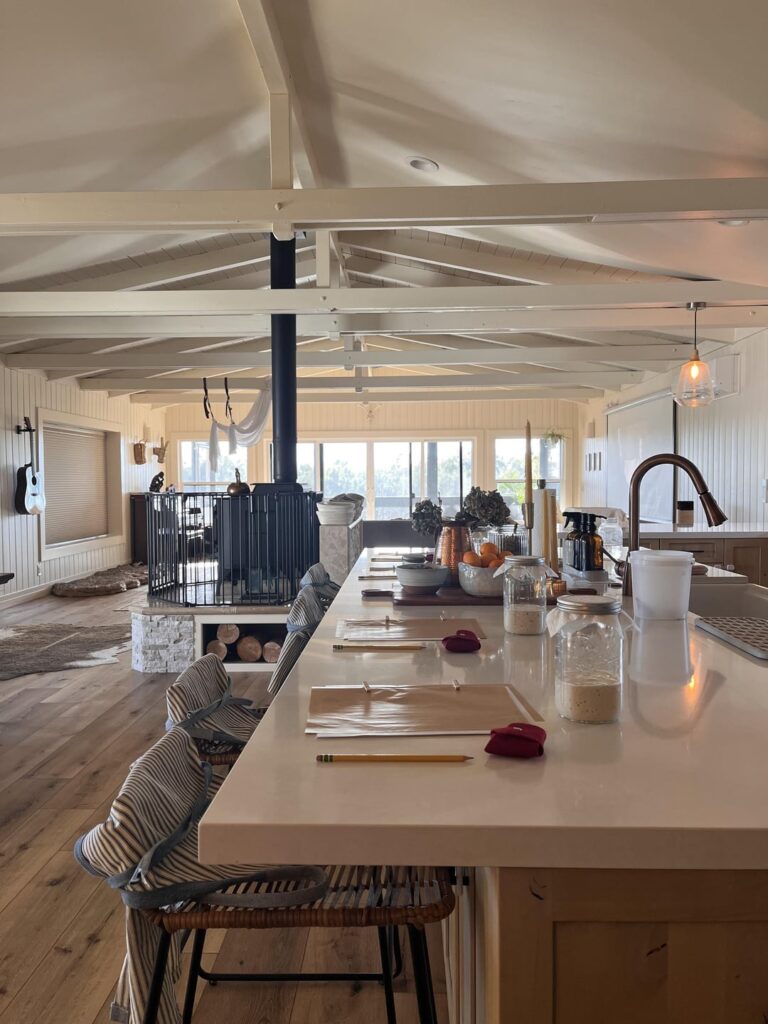 I teach a sourdough class in my kitchen and it's just the cutest thing ever. I love spreading this knowledge!