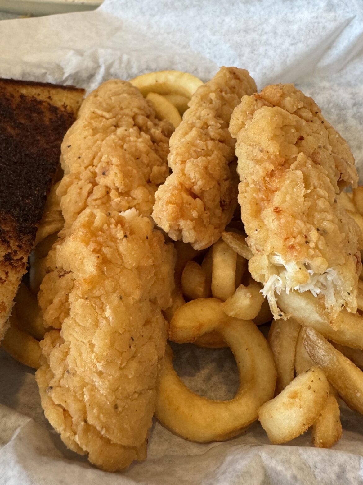 Where in Manhattan can I get diner chicken fingers? Where in Manhattan can I get diner chicken fingers?