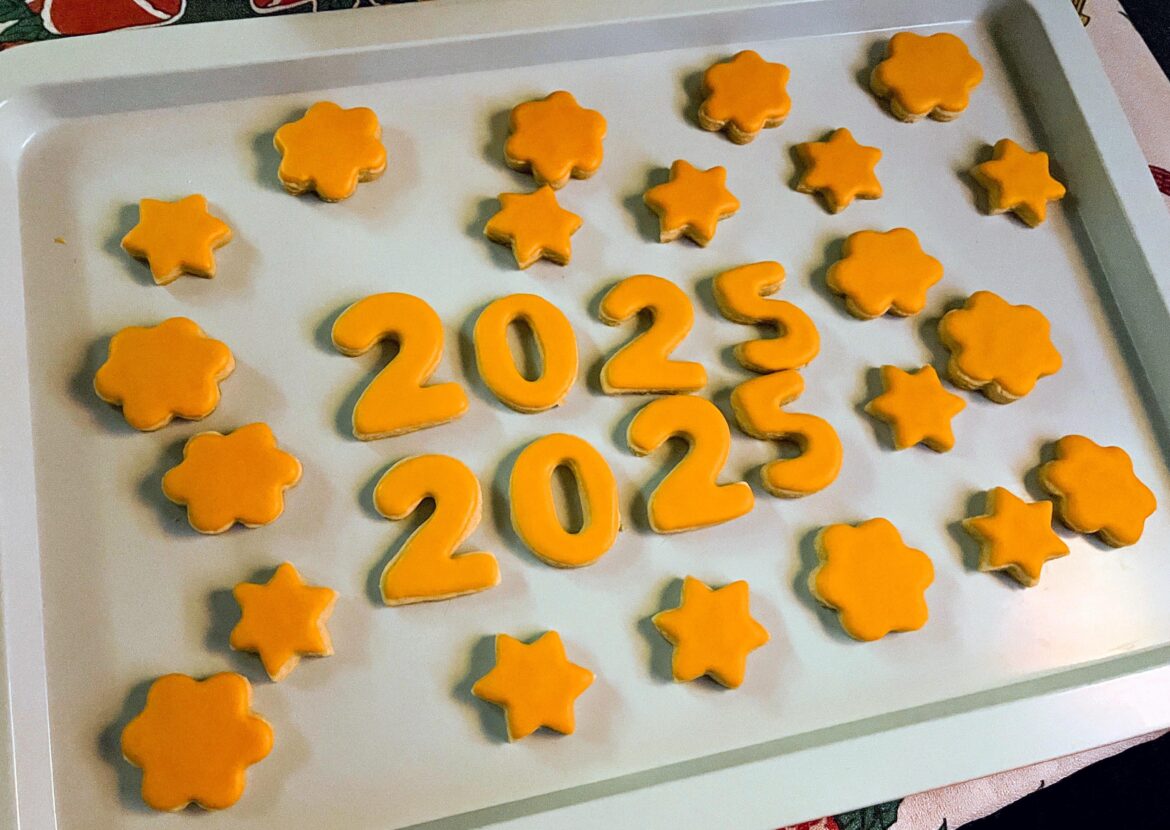 Something simple to celebrate the new year