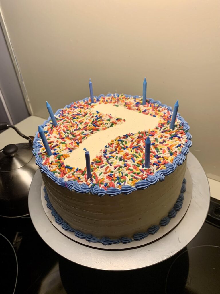 Latest birthday cake for my kiddo