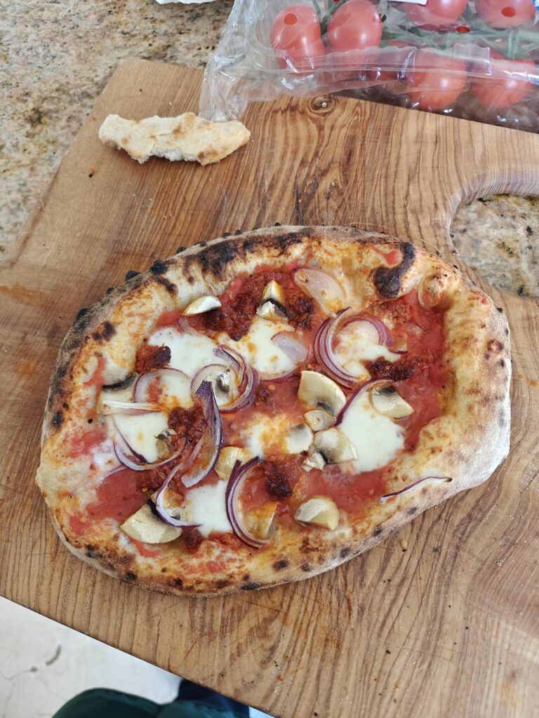First sourdough pizza