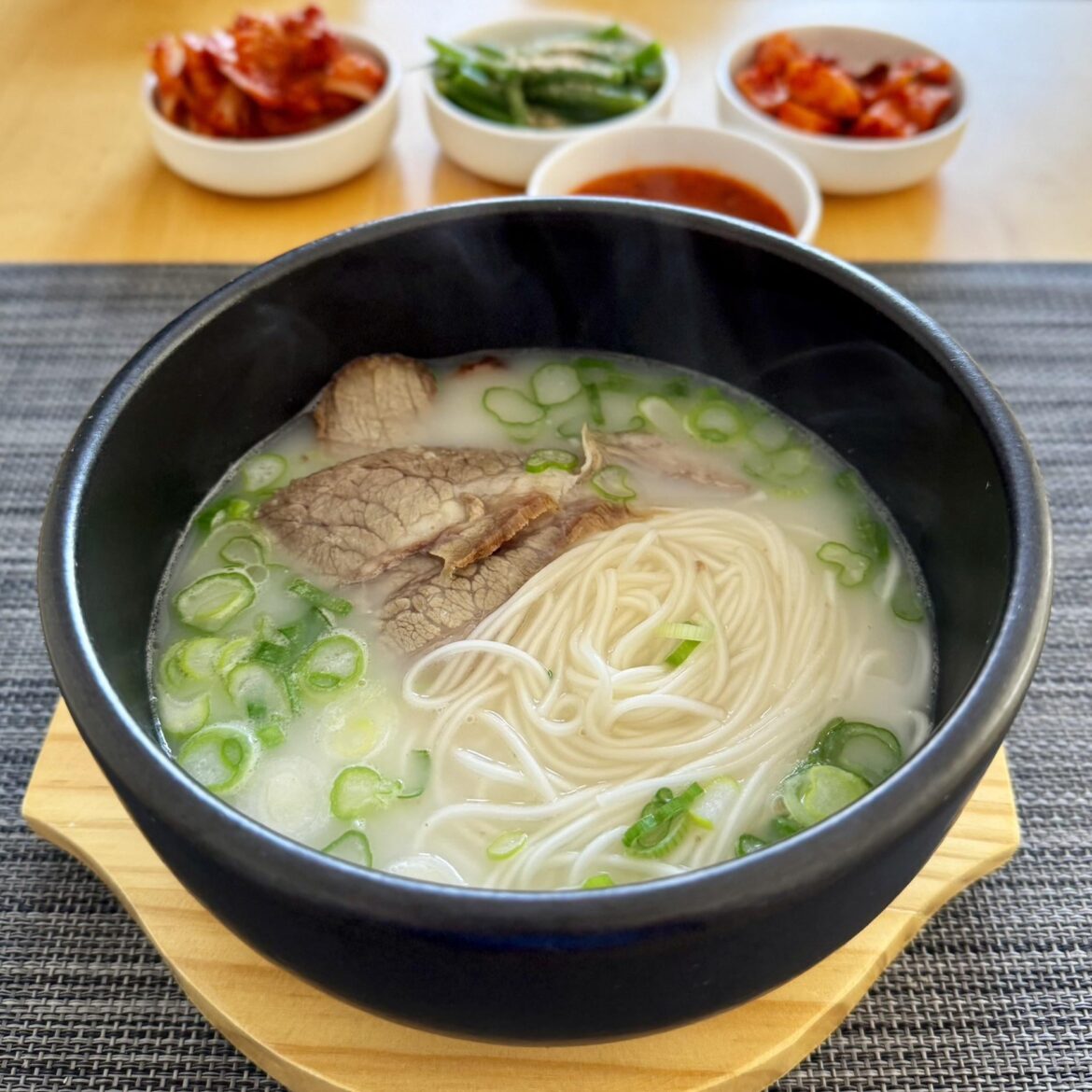 Seolleongtang for a snowy day