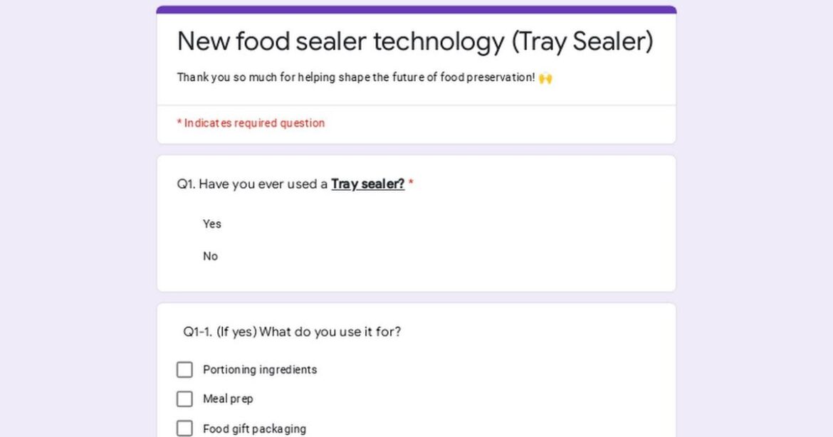 New food sealer technology