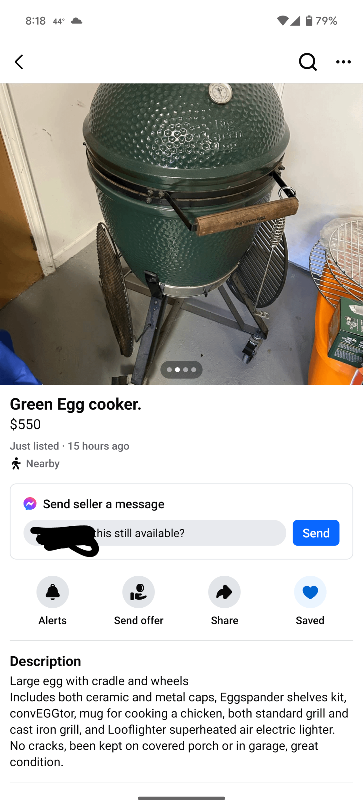 Someone talk me out of this