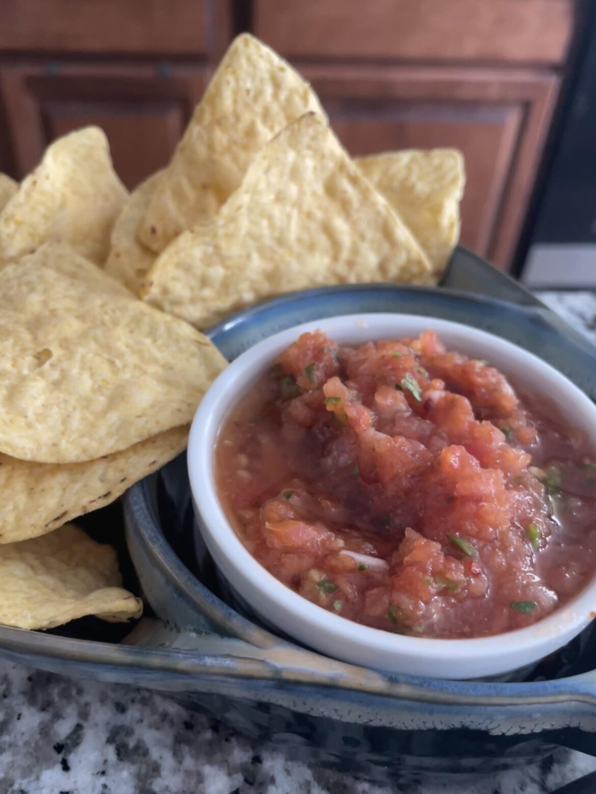 First time making salsa.