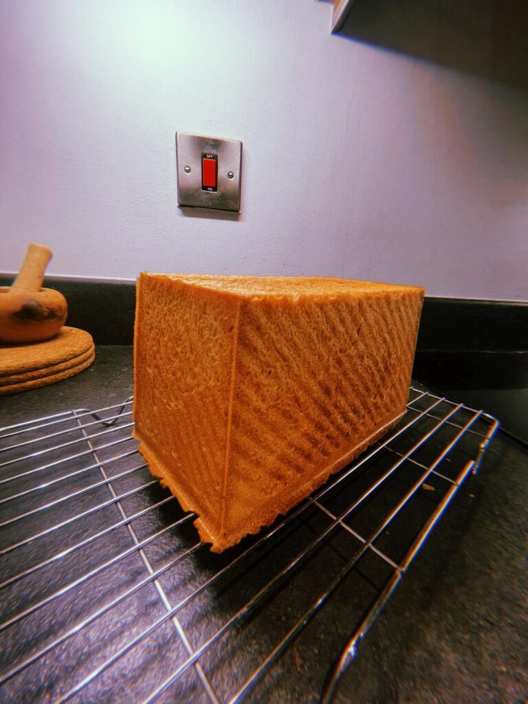 first time using a Pullman tin for a sandwich loaf! 🍞