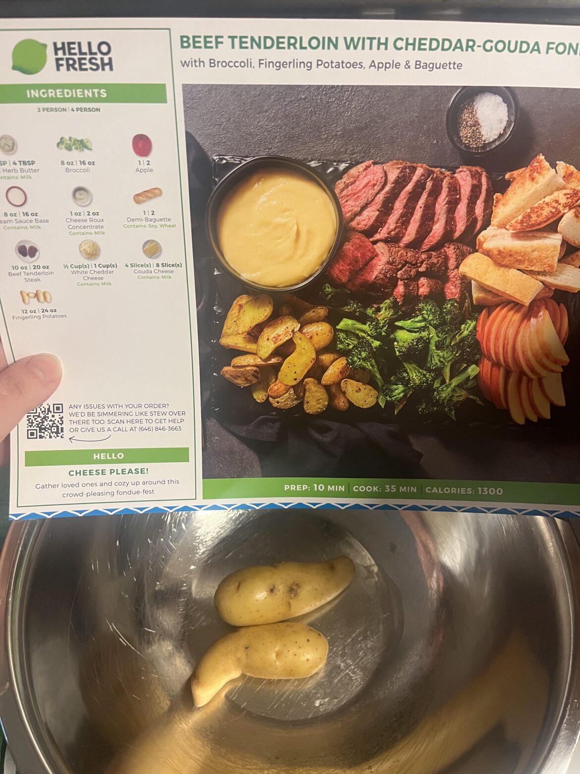 Guess Hello Fresh decided we were going on a diet.