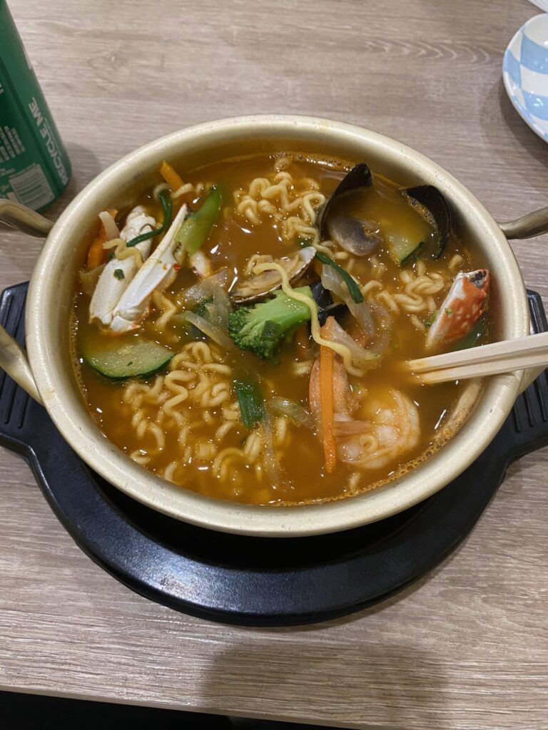 Tried some Korean street food in California Korean Restaurant