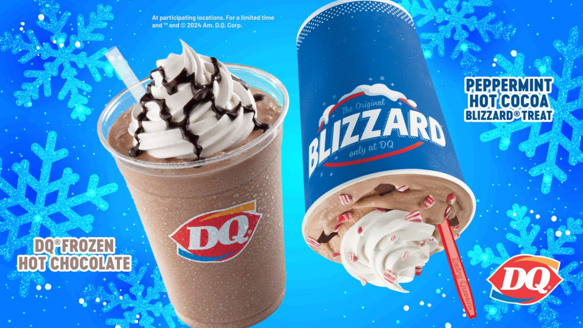 Dairy Queen menu adds limited edition holiday treats
