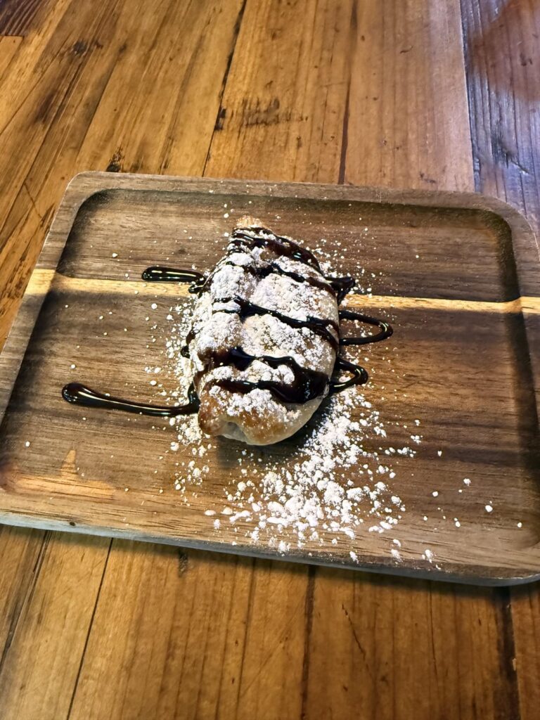 Dessert empanada at Little Patagonia