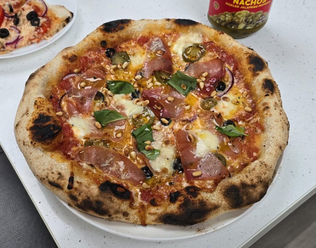 Wood Fired Sourdough Pizza