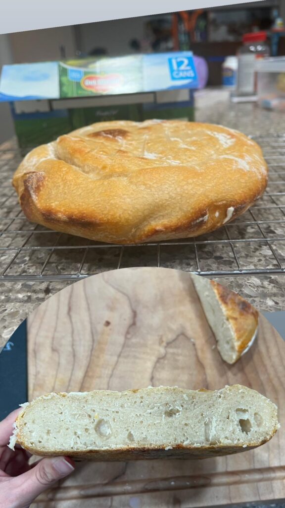 First loaf = paper weight vs now