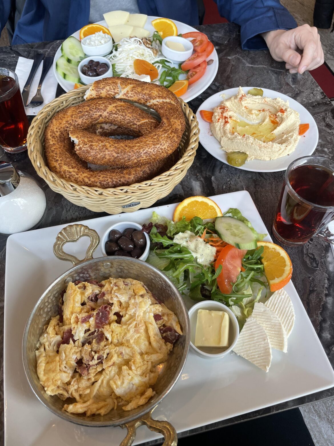 Turkish breakfast in Berlin