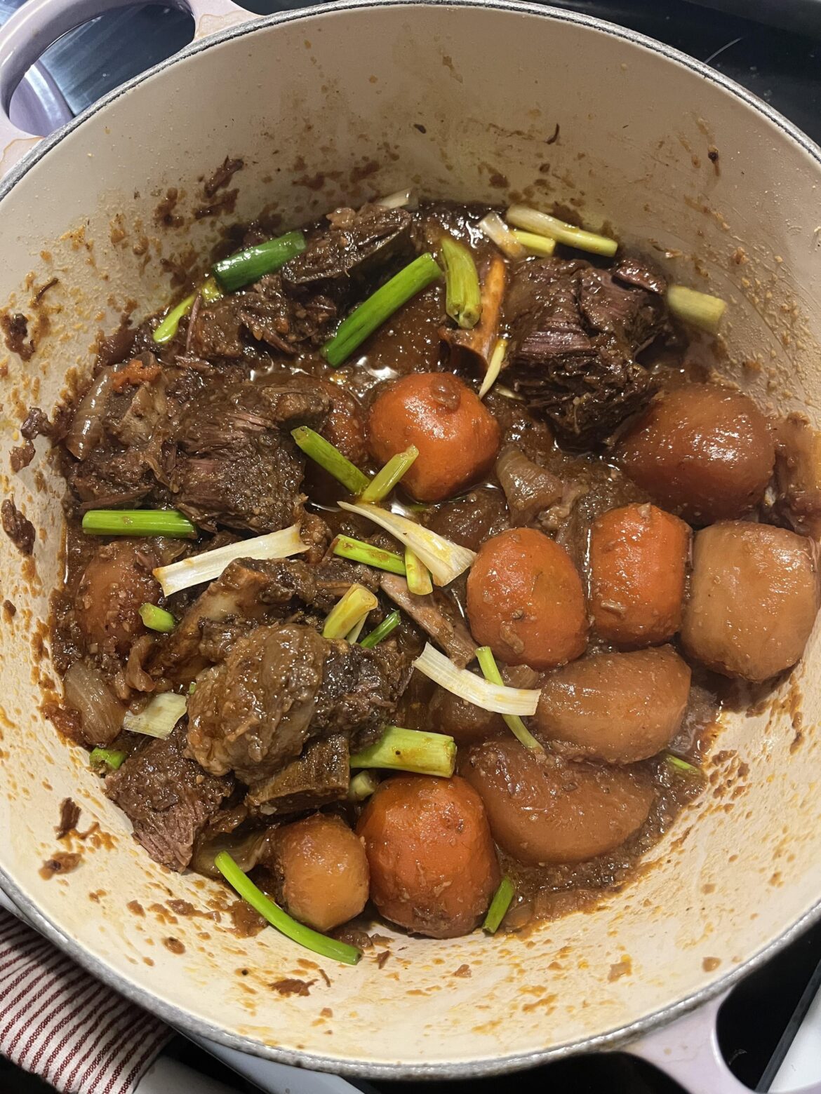 5 hours later, galbi jjim