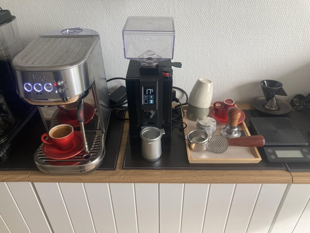 My first station Bambino plus vs my current station La Spaziale Dream .