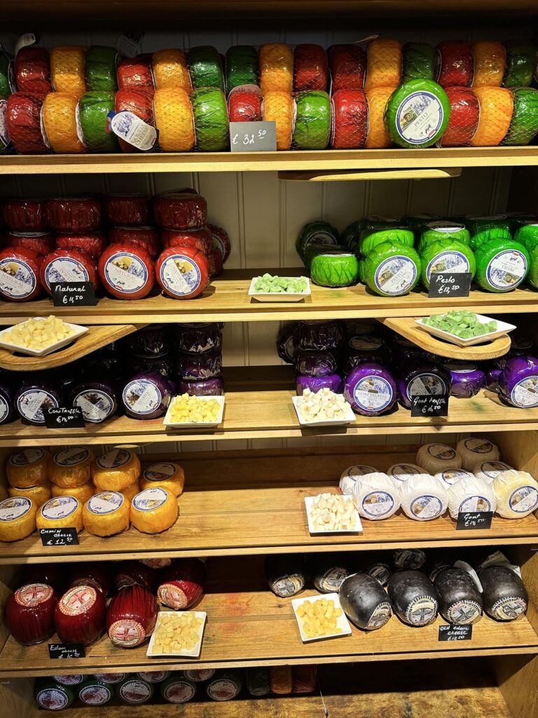 The Dutch are proud of their cheeses