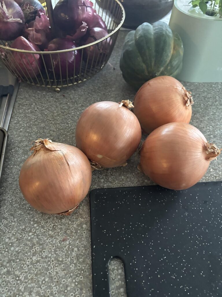 First time caramelizing onions and attempt at French Onion Soup. AMAZING