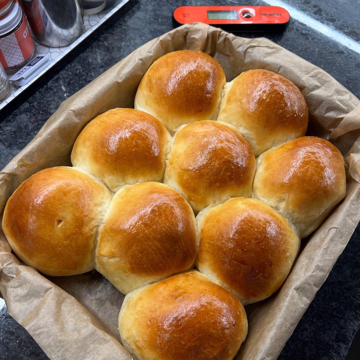 Japanese milk rolls by my wife. Who isn’t Japanese.