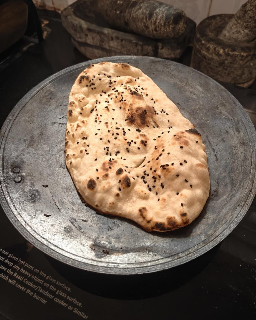 Made some naan at home today