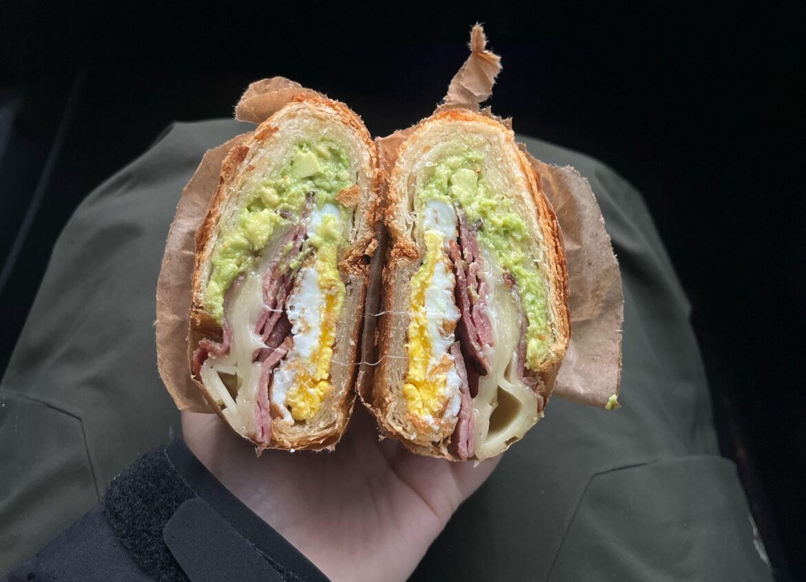Turkey Bacon, Avocado, Egg & Cheese.