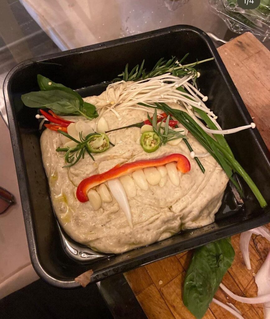 I saw the jimmy carter focaccia and had to share my bread ghoul disaster
