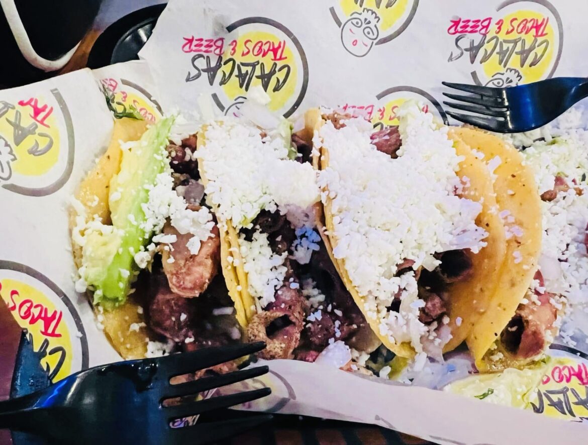 Calacas Tacos de tripa