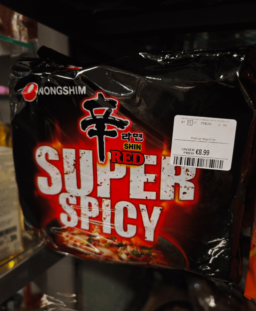 Hot & spicy 🥵🔥 found this ramen at TK MAXX in Germany