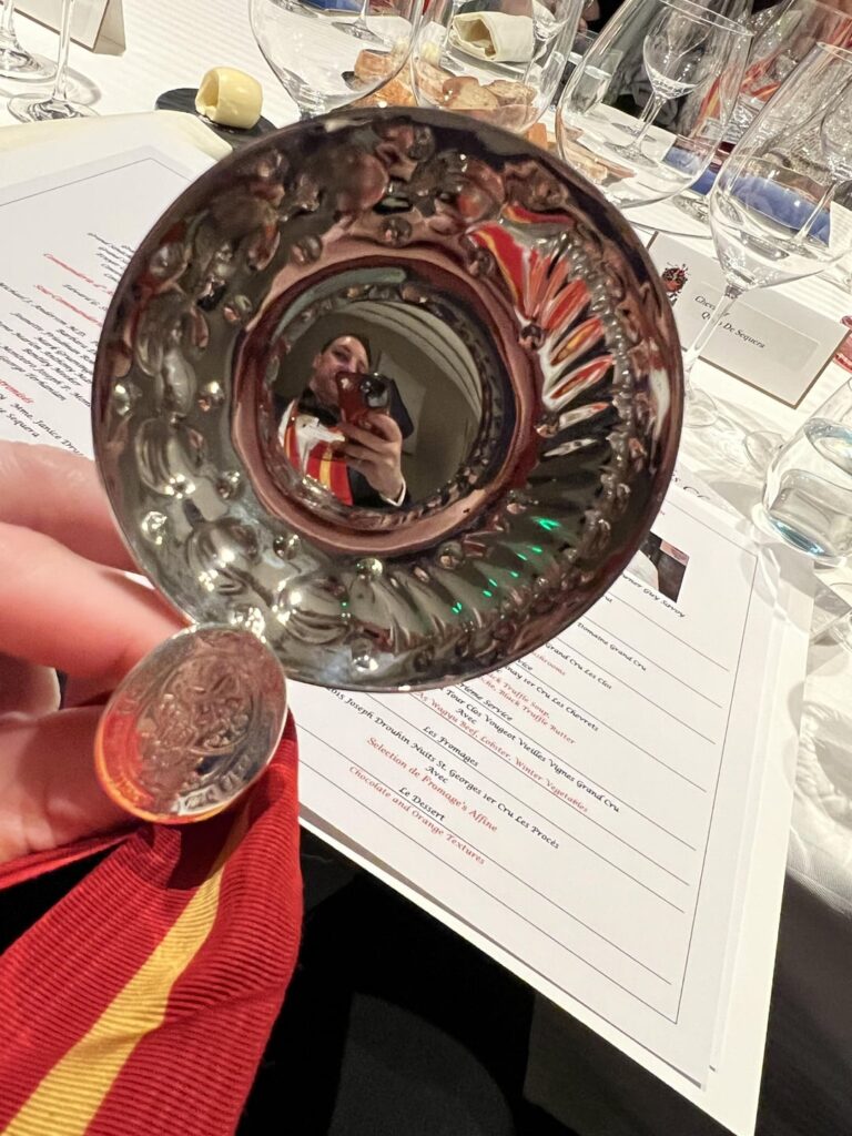 Became a Chevalier du Tastevin tonight