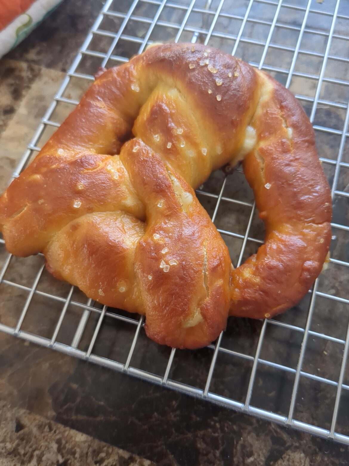 Cheese filled Pretzels